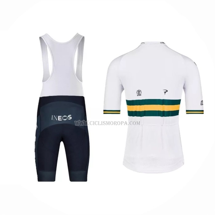 2022 Ropa Ciclismo INEOS Grenadiers Campeon Australia Mangas Cortas y Culotte Corto